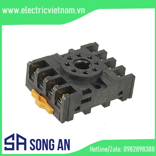 Đế Rơ le thời gian 8 chân tròn