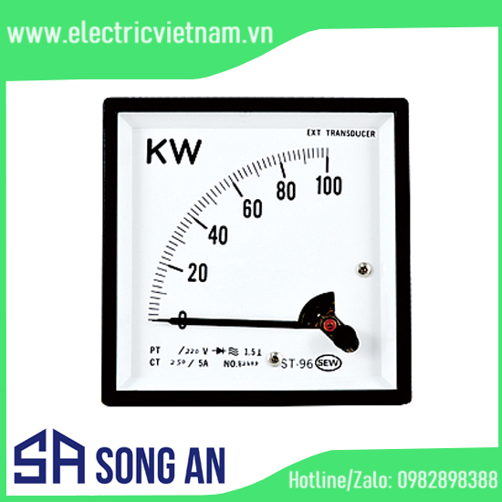 Đồng hồ KW 3P, 3W 415V/5A
