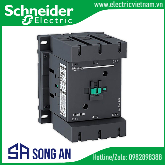 Khởi động từ có cầu đấu nối bằng ốc vít LC1E