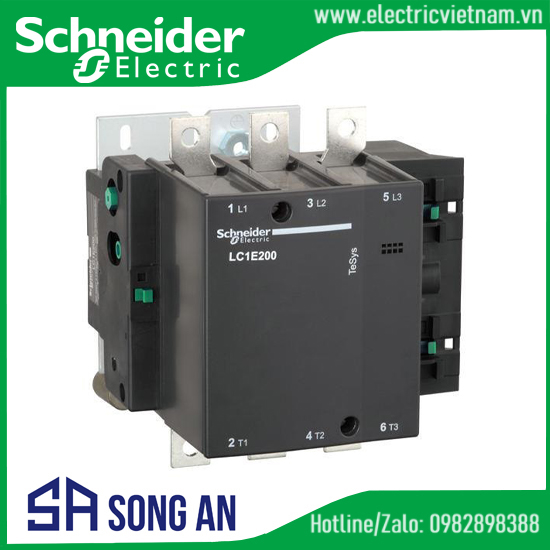 Khởi động từ đấu nối bằng thanh đồng LC1E