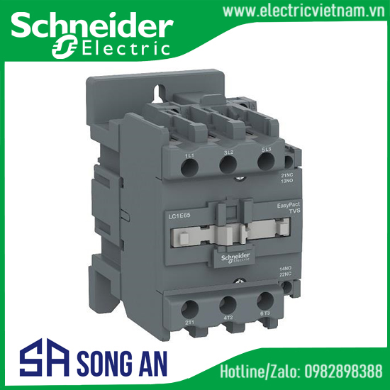 Khởi động từ có cầu đấu nối bằng ốc vít LC1E