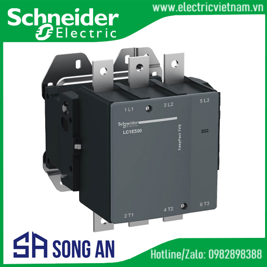 Khởi động từ đấu nối bằng thanh đồng LC1E