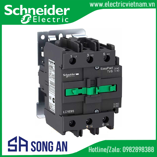 Khởi động từ có cầu đấu nối bằng ốc vít LC1E