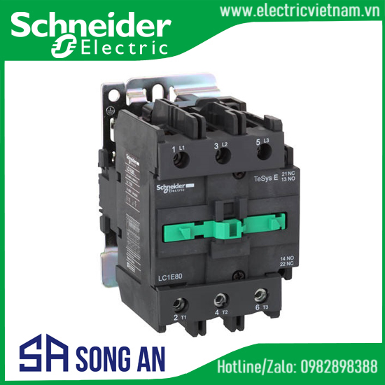 Khởi động từ có cầu đấu nối bằng ốc vít LC1E