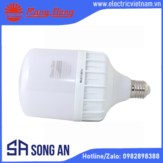 LED Búp trụ Nhôm nhựa TR100N1/30W.H