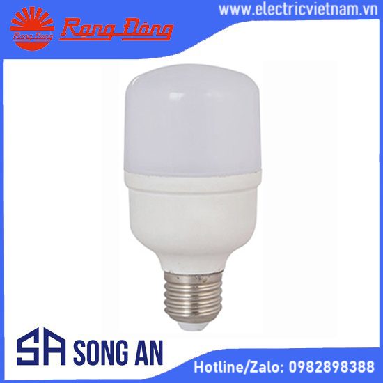 LED Búp trụ Nhôm nhựa TR60N2/10W.H