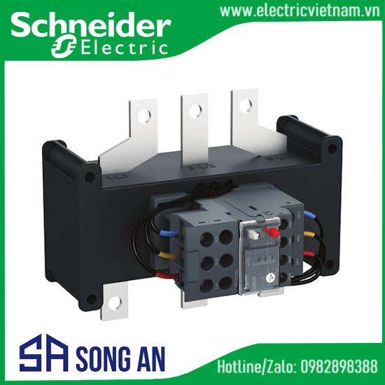 Rơ le nhiệt hợp bộ với khởi động từ đấu nối bằng thanh đồng LC1E