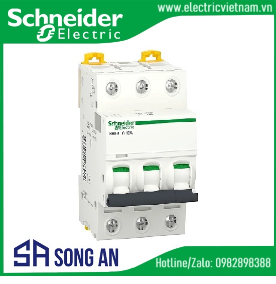 MCB iK60N MCB 3P 6kA 400V C curve
