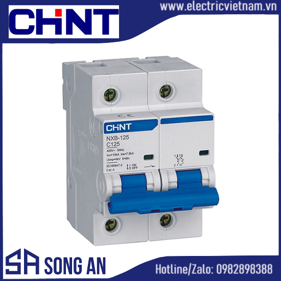 Aptomat MCB NXB-125G 2P Icu=10kA