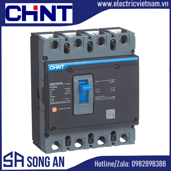 Aptomat MCCB NXM1000S- 4P Icu=50kA, Idm 1000A