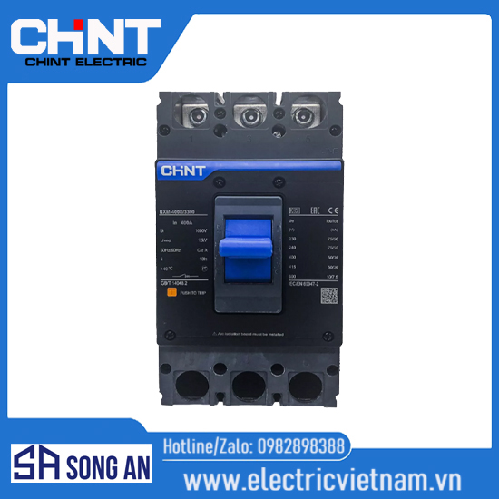 Aptomat MCCB NXM400S- 3P Icu=50kA, Idm (315A, 350A, 400A)