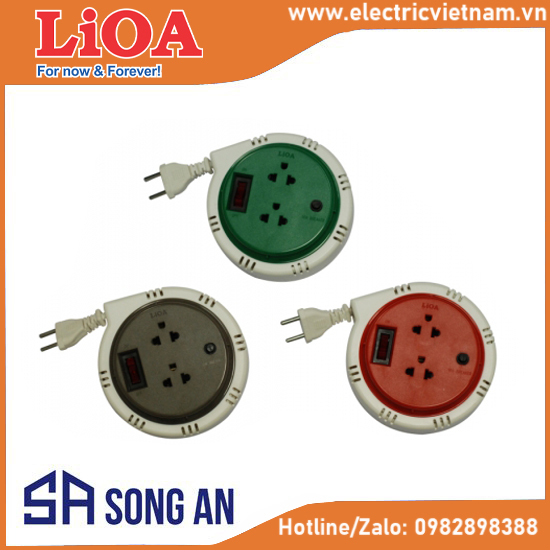 Ổ cắm kéo dài quay tay- cuộn dây kín - kiểu đĩa bay mini