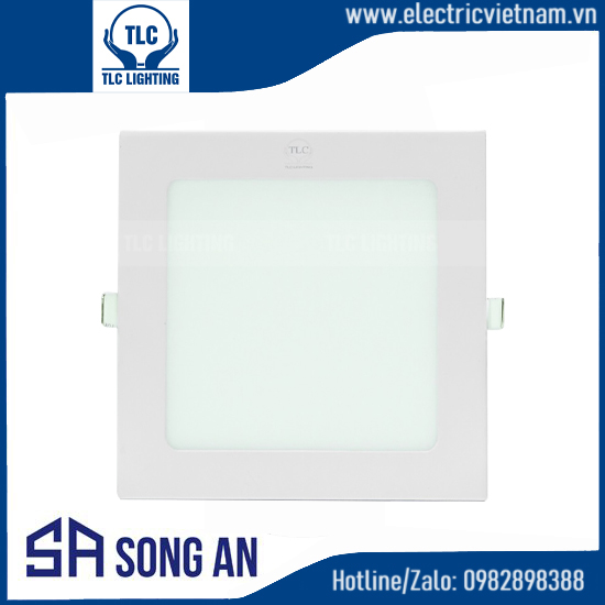 LED Downlight siêu mỏng 6W vuông – Đơn sắc
