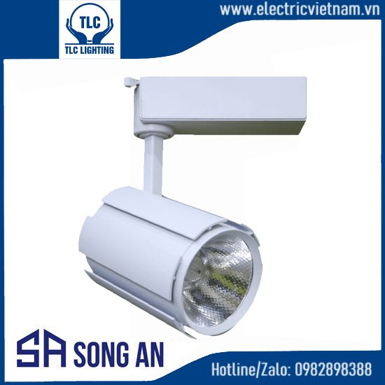 Đèn LED rọi ray 2 lớp 20W thân trắng