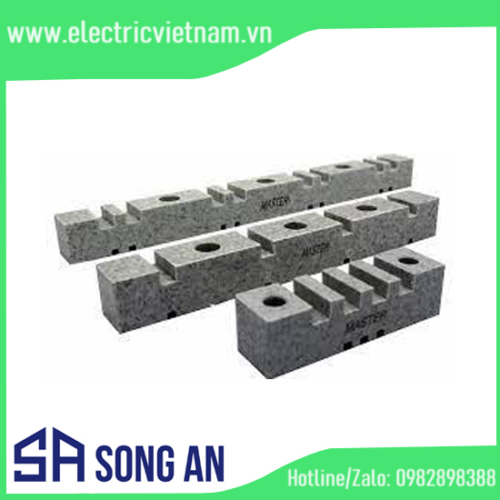 Sứ đỡ thanh cái vuông màu xám