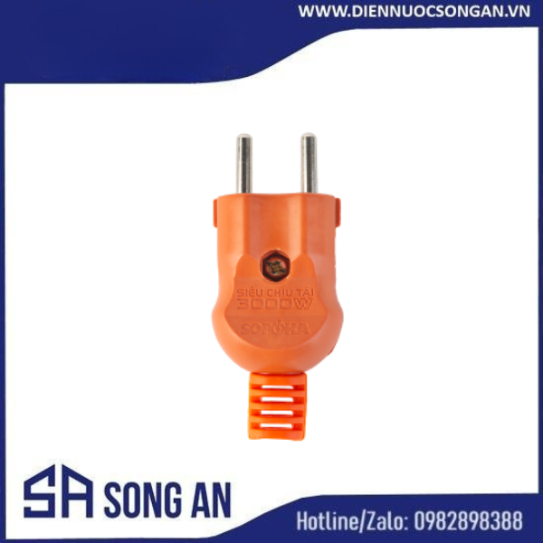 Phích cắm màu cam 3000w