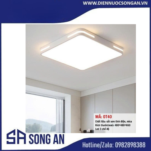Đèn ốp trần trang trí