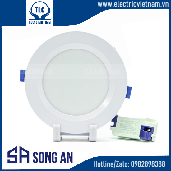 LED Downlight TOS 9W mặt trắng – Ba màu