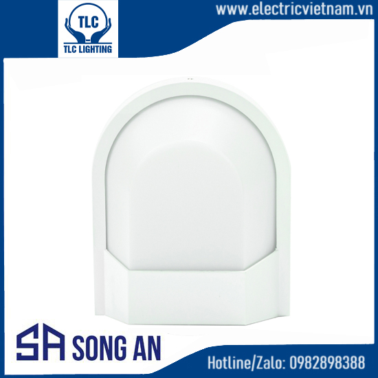Đèn LED trang trí trụ cổng vỏ trắng 6W
