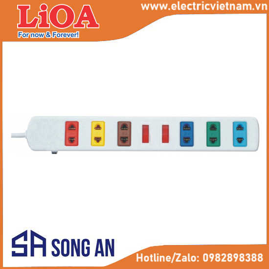 Loại phổ thông 2 công tắc: 6S