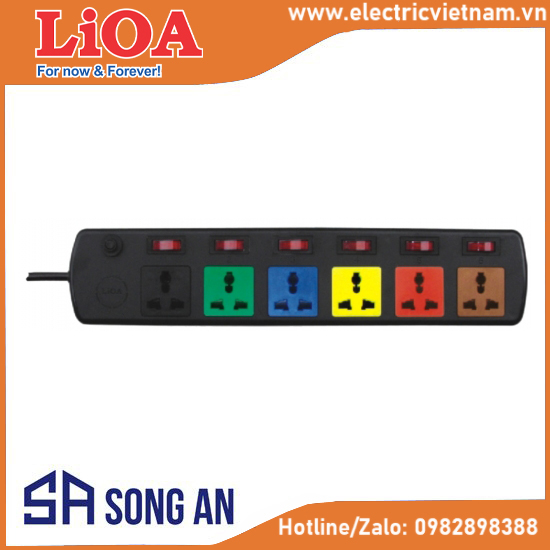 Loại đa năng 2200-3300W-10A-16A-250V: Mã 6DOF