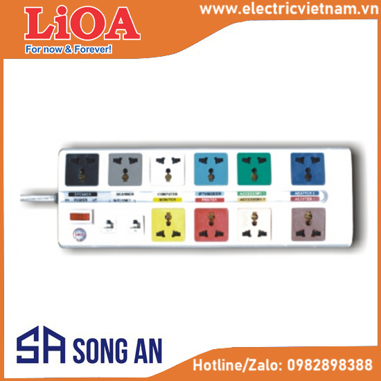Ổ cắm 10 -10 OFFICE 3W