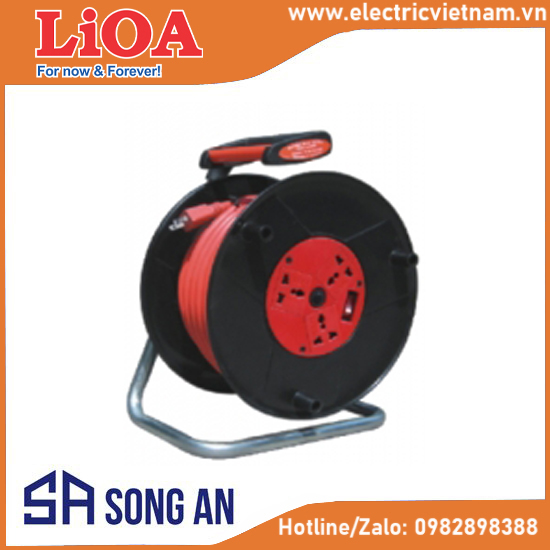Ổ cắm kéo dài quay tay kiểu Rulo chống xoắn dây QTX