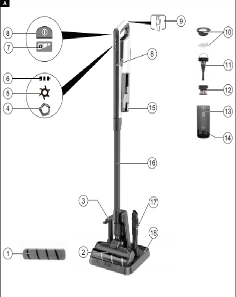 Máy hút bụi cầm tay Karcher VC 4S