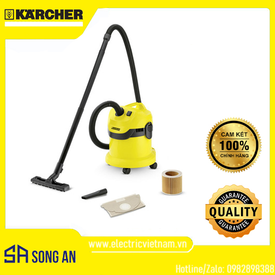 Máy hút bụi khô và ướt Kacher WD2 CARTRIDGE FILTER KIT