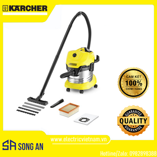 Máy hút bụi khô và ướt Kacher WD4 Premium