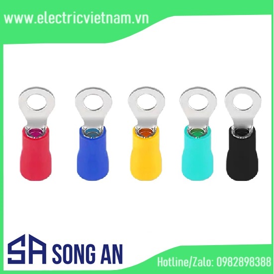 Đầu Cos khuyên tròn bọc nhựa RV 1.25