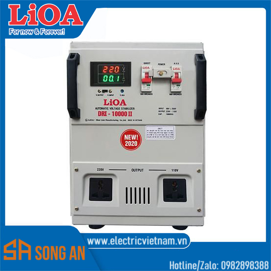 ỔN ÁP 1 PHA DRI-II NEW 2020