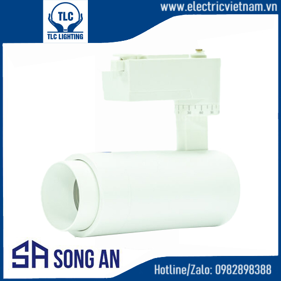 Đèn LED rọi ray Zoom 20W thân trắng
