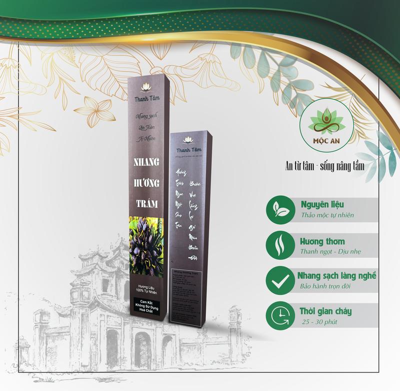 Nhang Cây Thảo Mộc - Hương Trám Đen