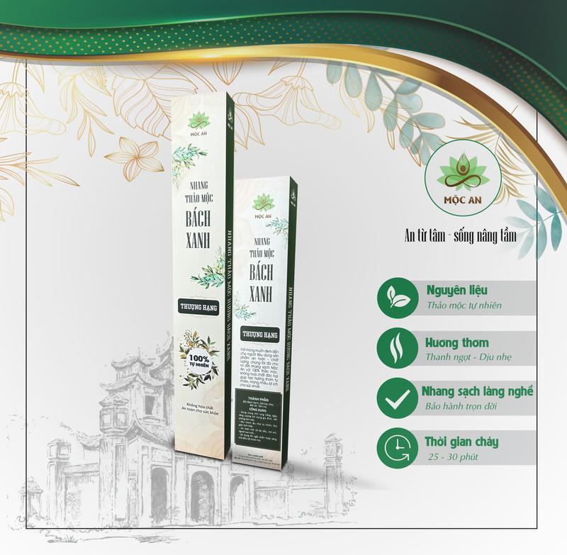 Nhang Cây Thảo Mộc - Hương Bách Xanh