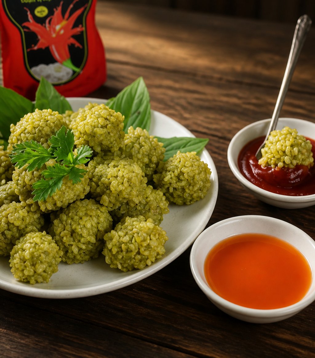 Cá Tẩm Cốm Xanh BF - 500gr (35viên)