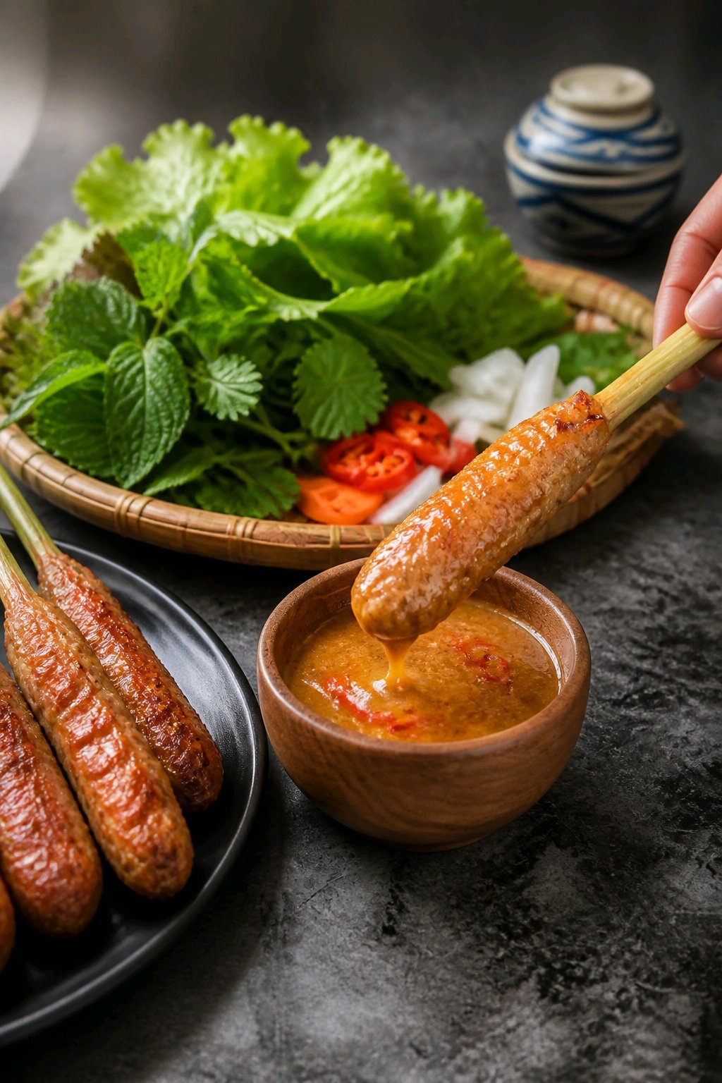Nem Lụi Vắt Tay - 500gr (15cây)