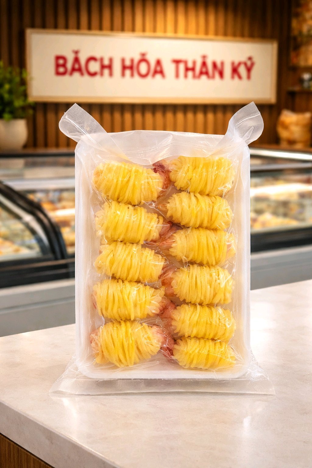 Tôm Cuộn Khoai Tây - 300gr (10con)