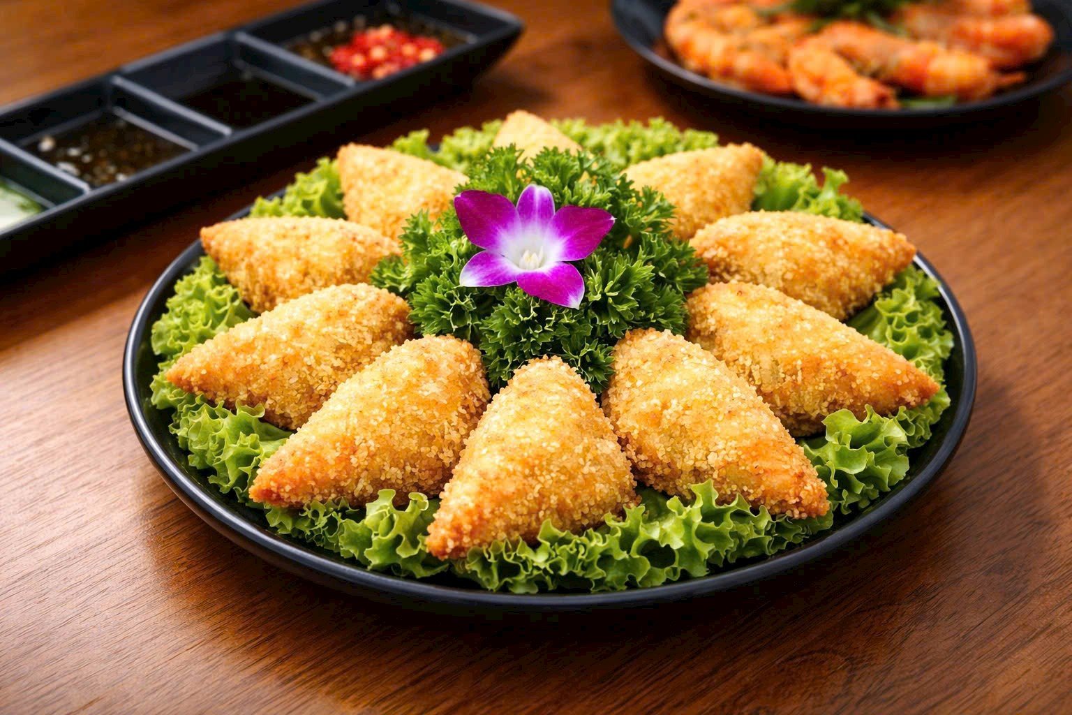 CHẢ GIÒ Tam Giác - Vỉ (10cái)
