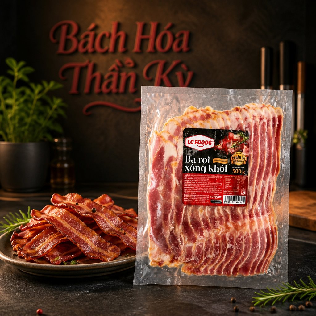 Ba Rọi Xông Khói - 500gr