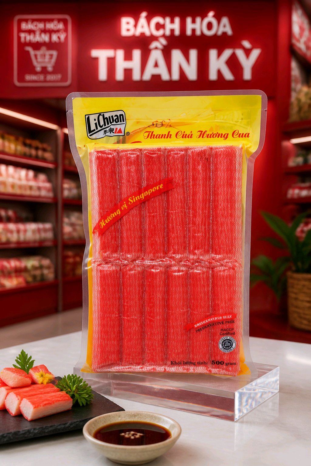 Thanh Cua Lichuan - 500gr (24cây)