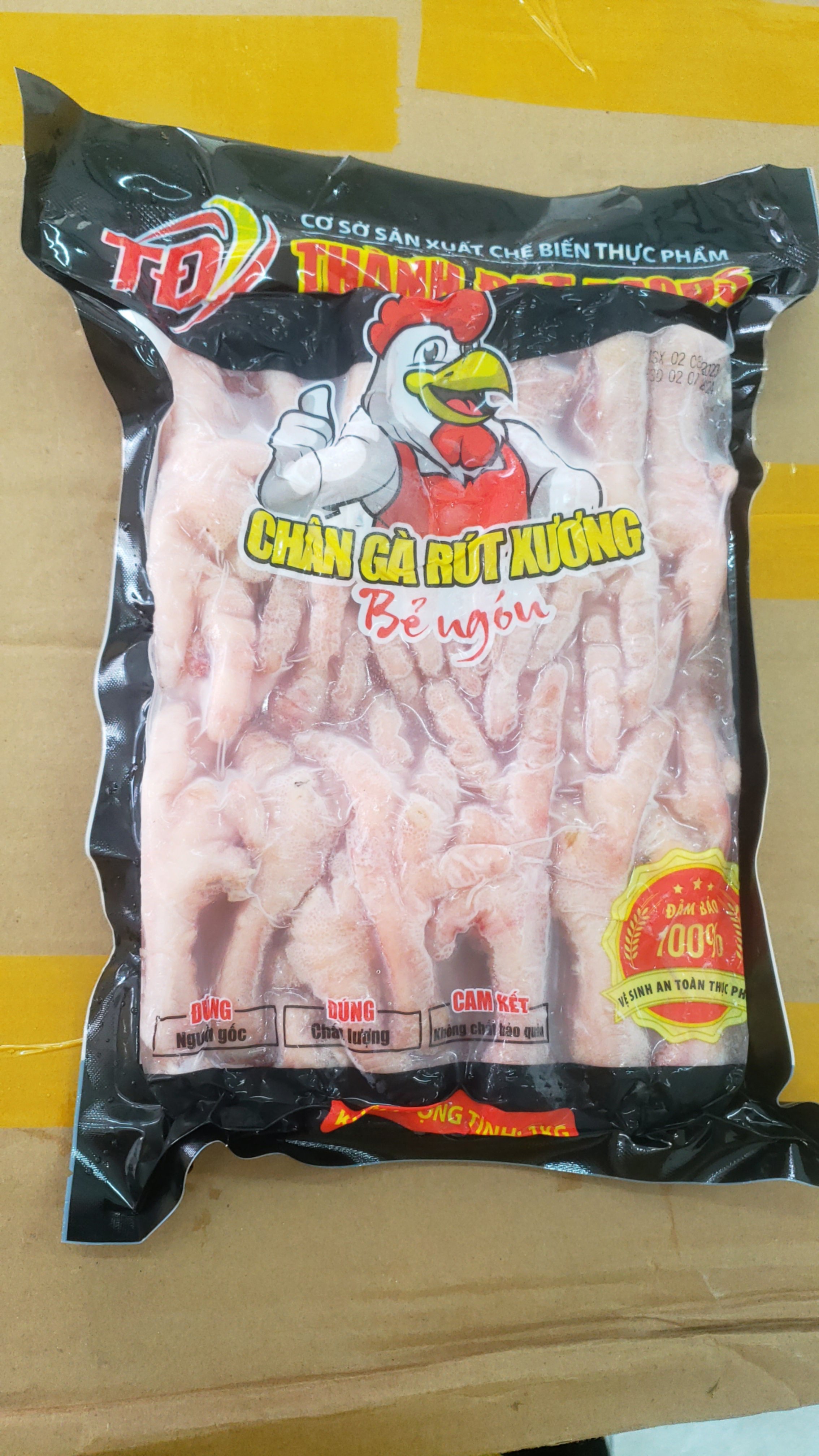 Chân Gà Rút Xương - 1KG (Net đủ)