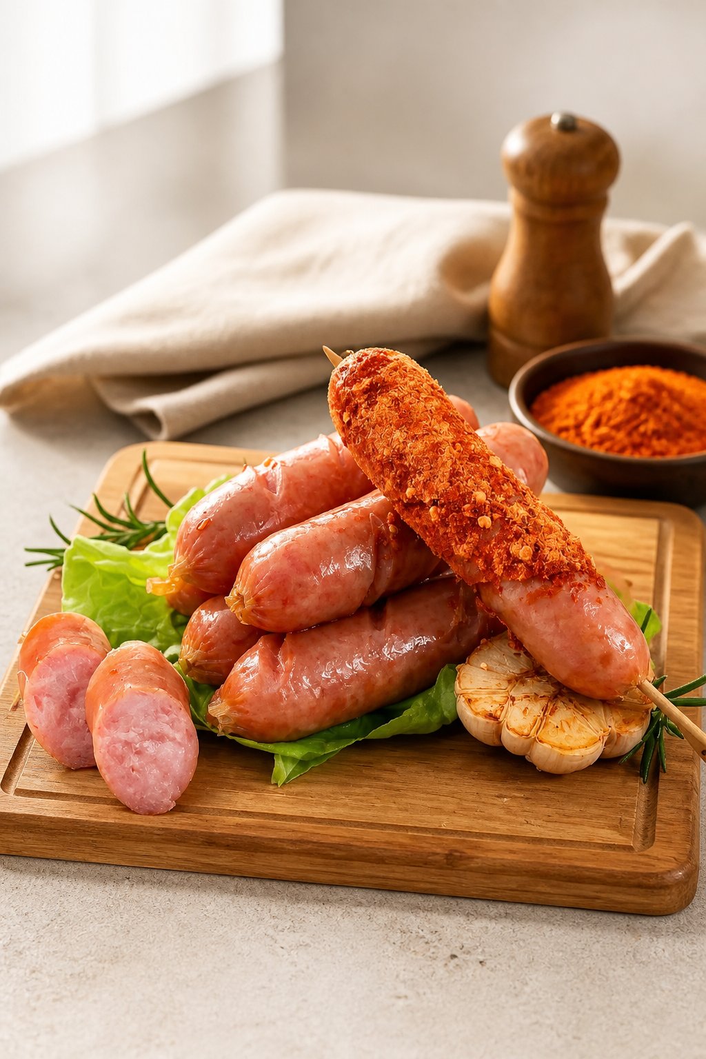 Lạp Xưởng Đài Loan LACUSINA - 700gr (10cây)