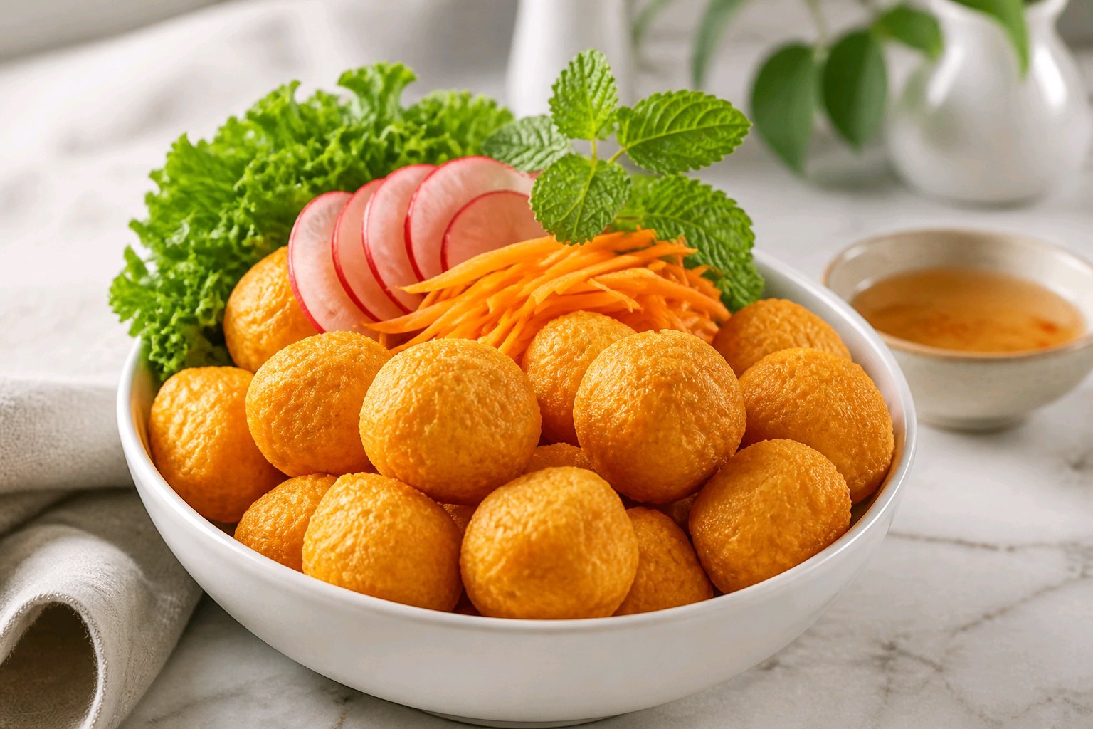 Tôm Viên Hoa Doanh - 500gr (80viên)