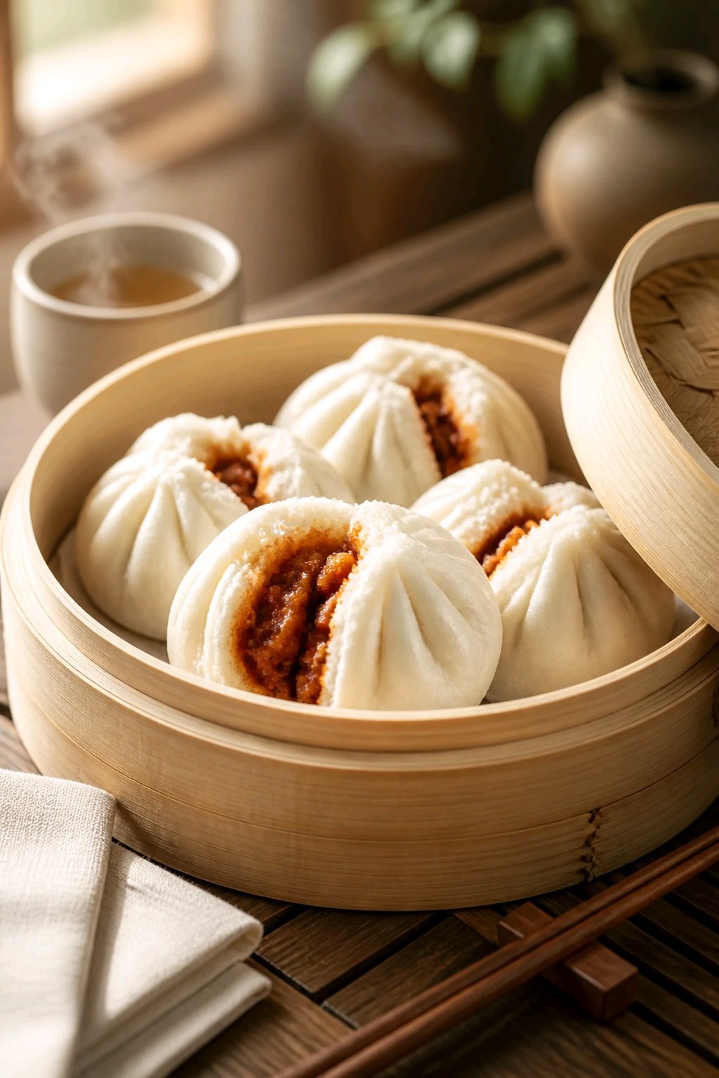 Bánh Bao Xá Xíu - 540gr (12cái)