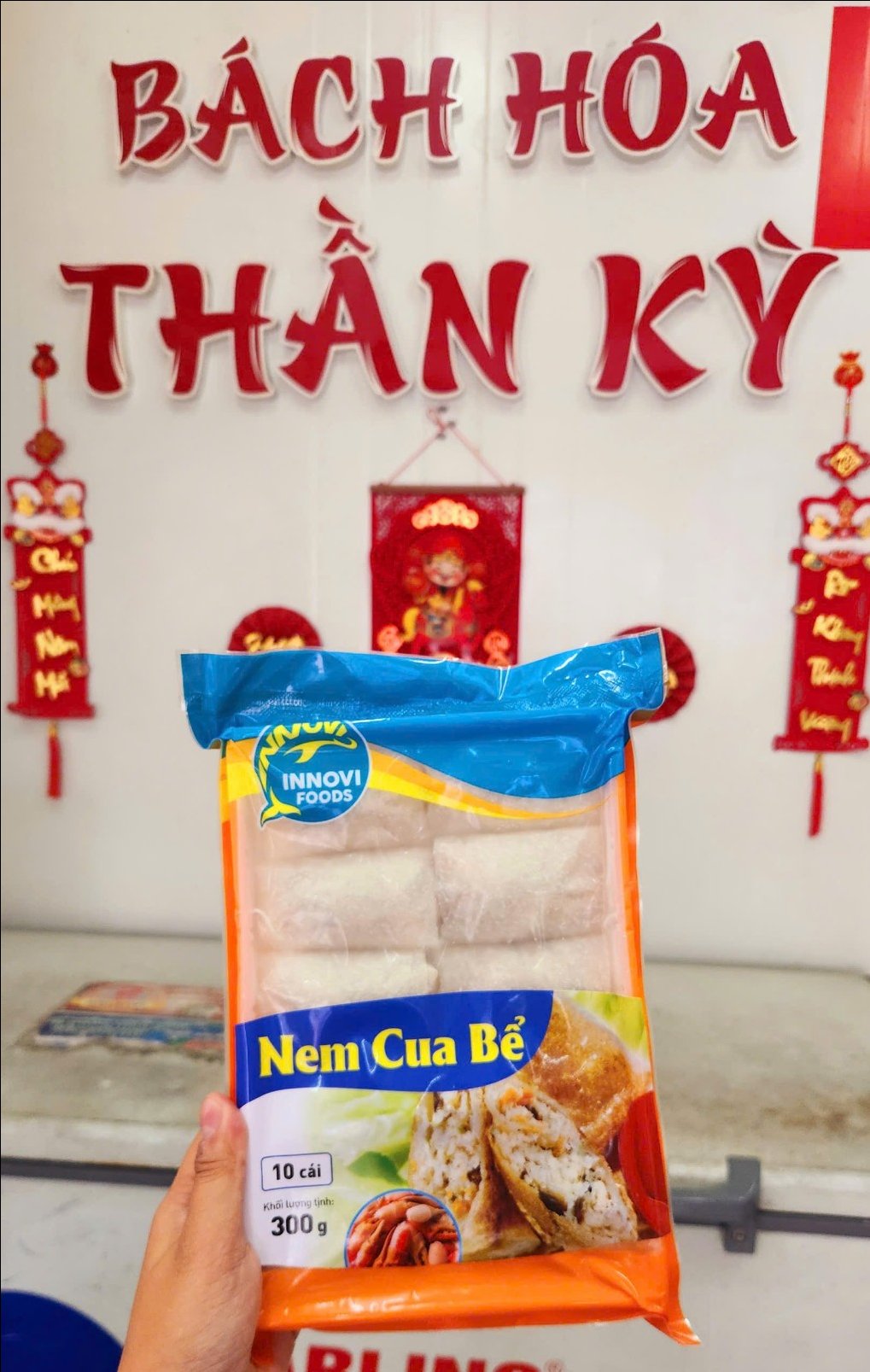 Nem Cua Bể INNOVI - Gói 300gr (10cái)