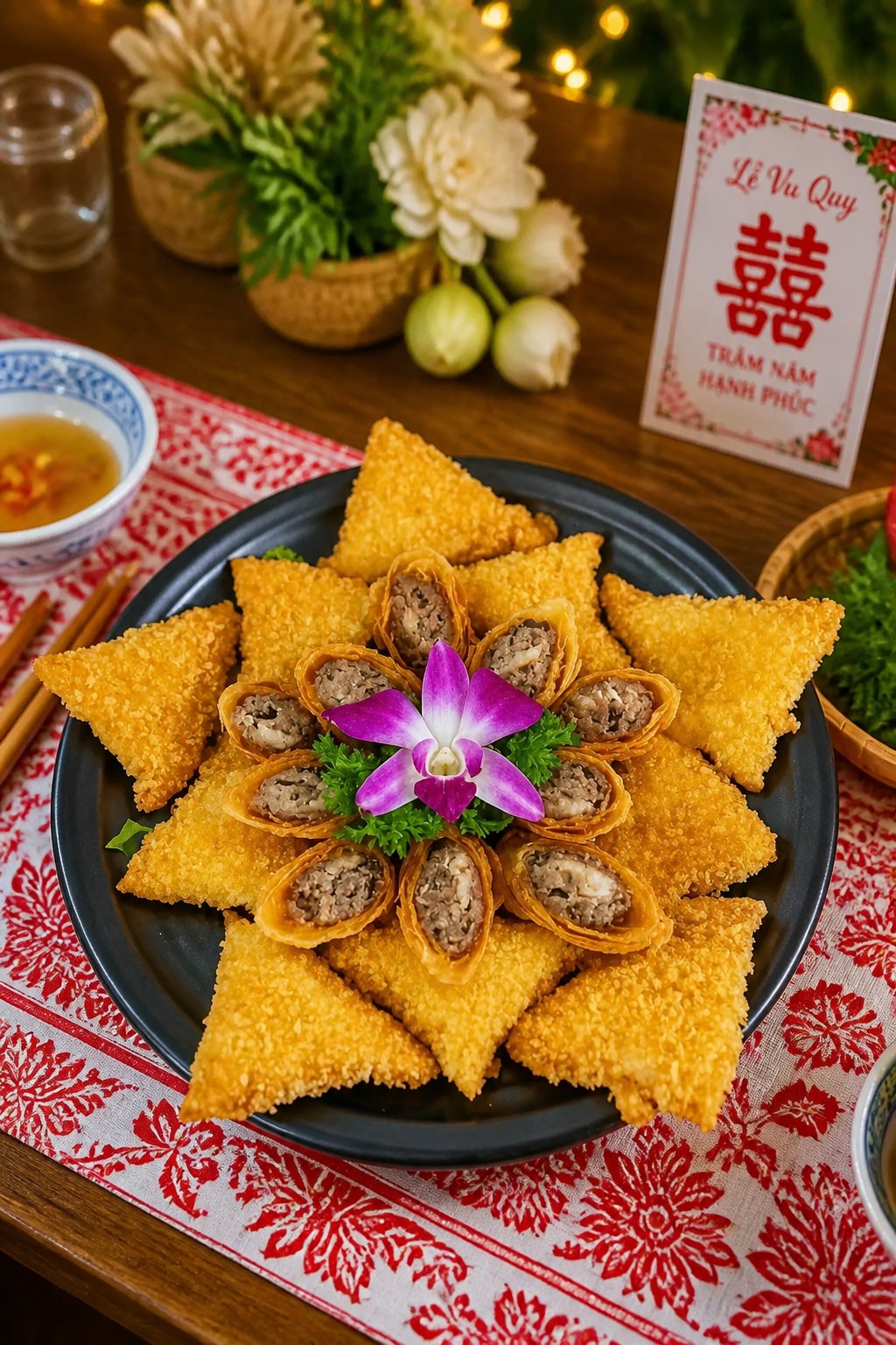 Samosa Tôm Thịt - Vỉ 400gr (16cái)