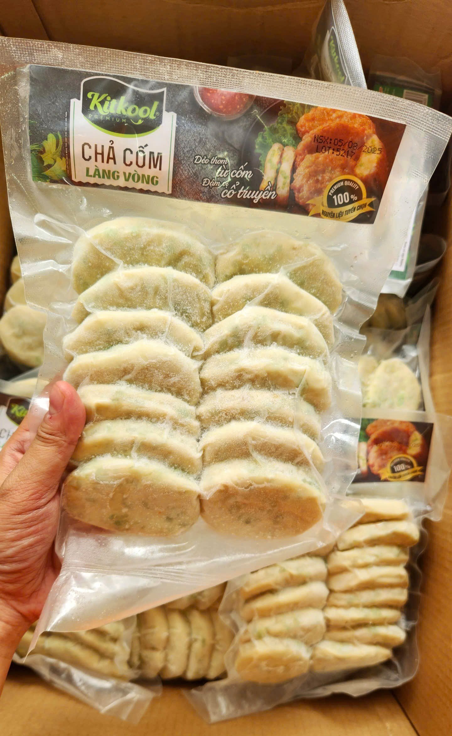 Chả Cốm Làng Vòng - 500gr (13/14miếng)