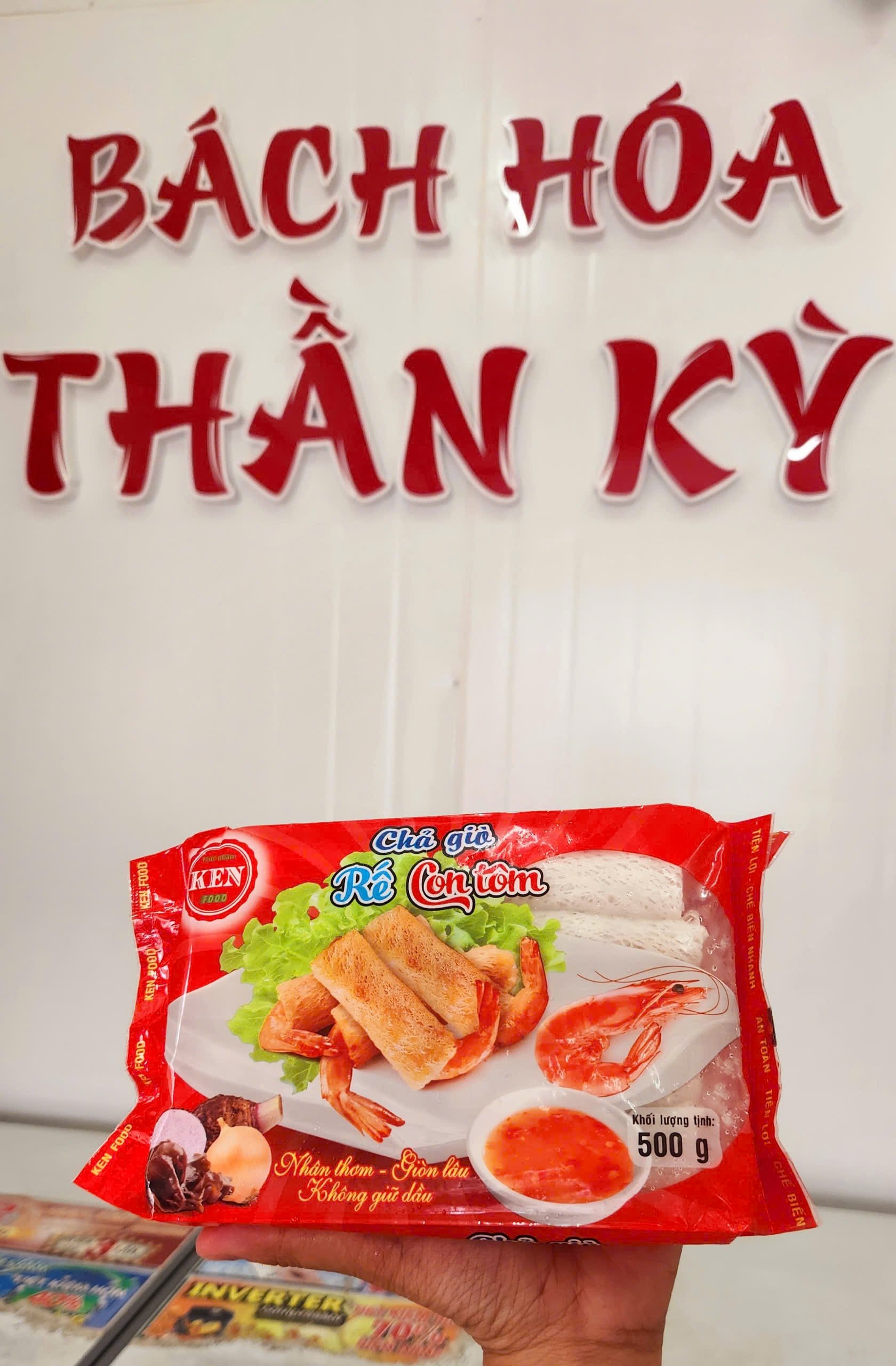 Chả Giò Rế Con Tôm - 500gr (20cuốn)