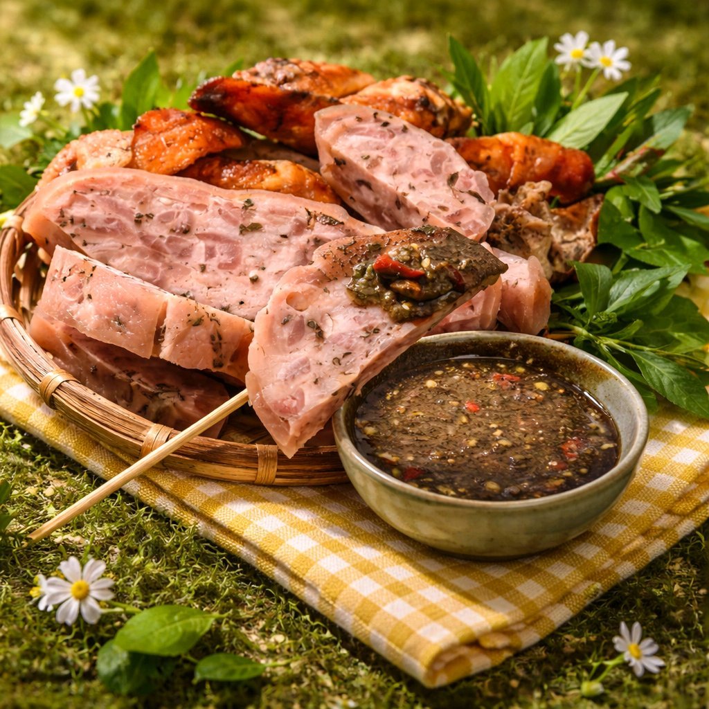 Chả Gân Tai Cuộn - Đòn 500gr